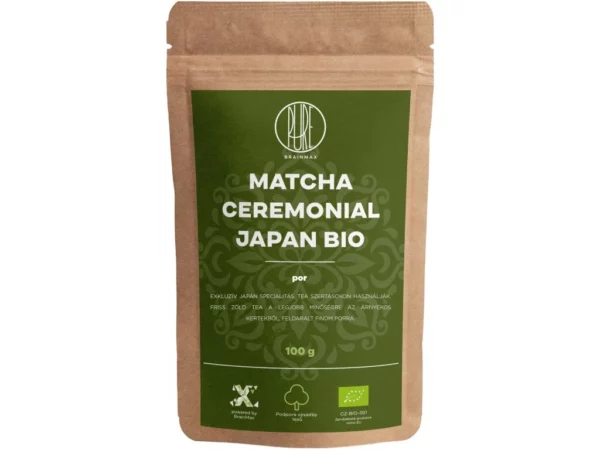 BrainMax Pure Matcha Ceremonial Japan BIO 100g